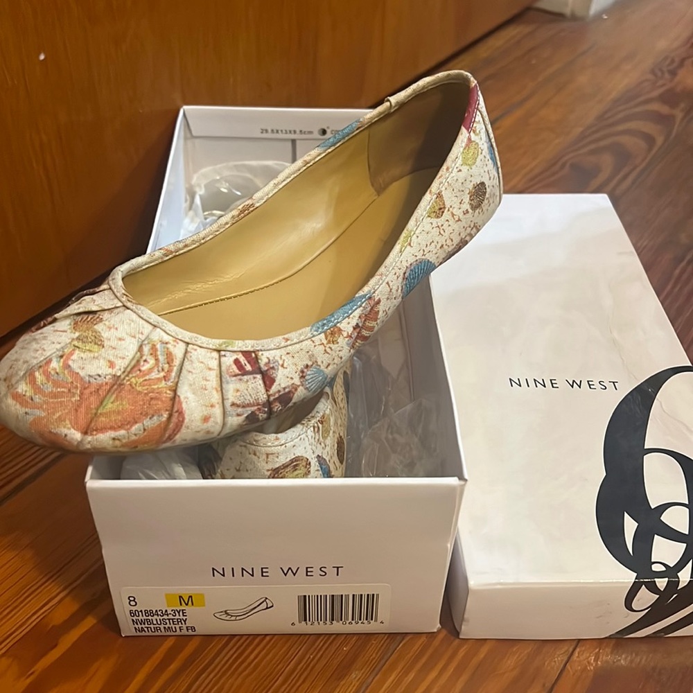 Like new. Worn maybe once or twice. Size 8.